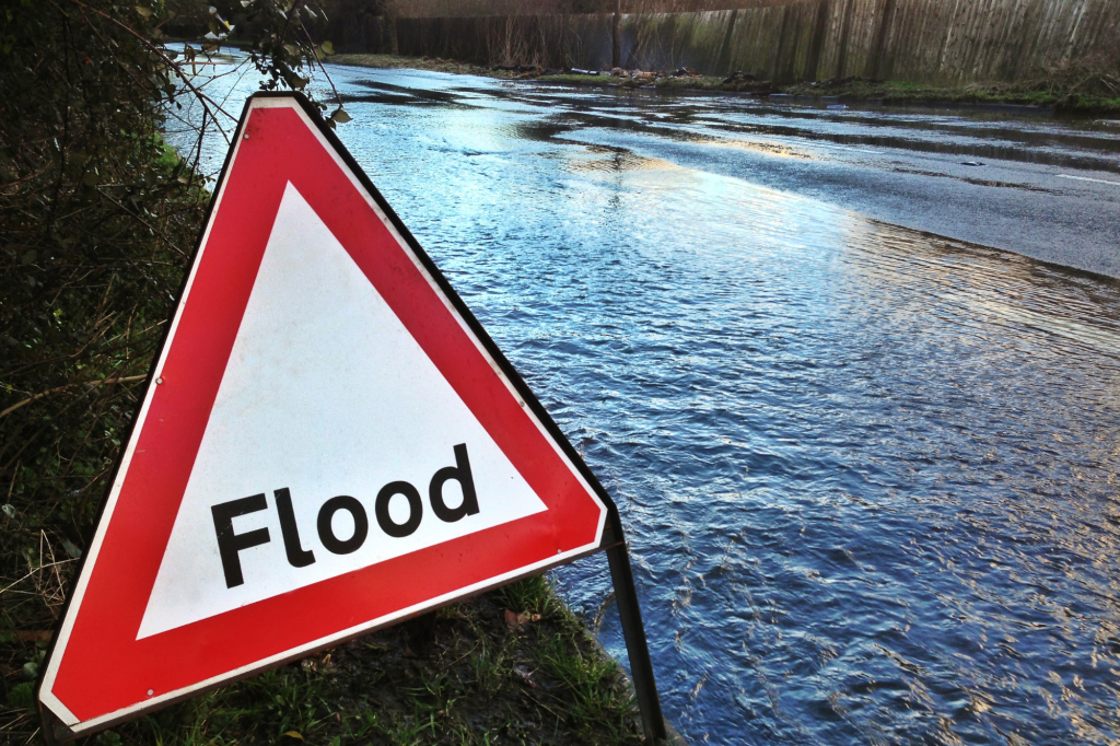 Flood signage
